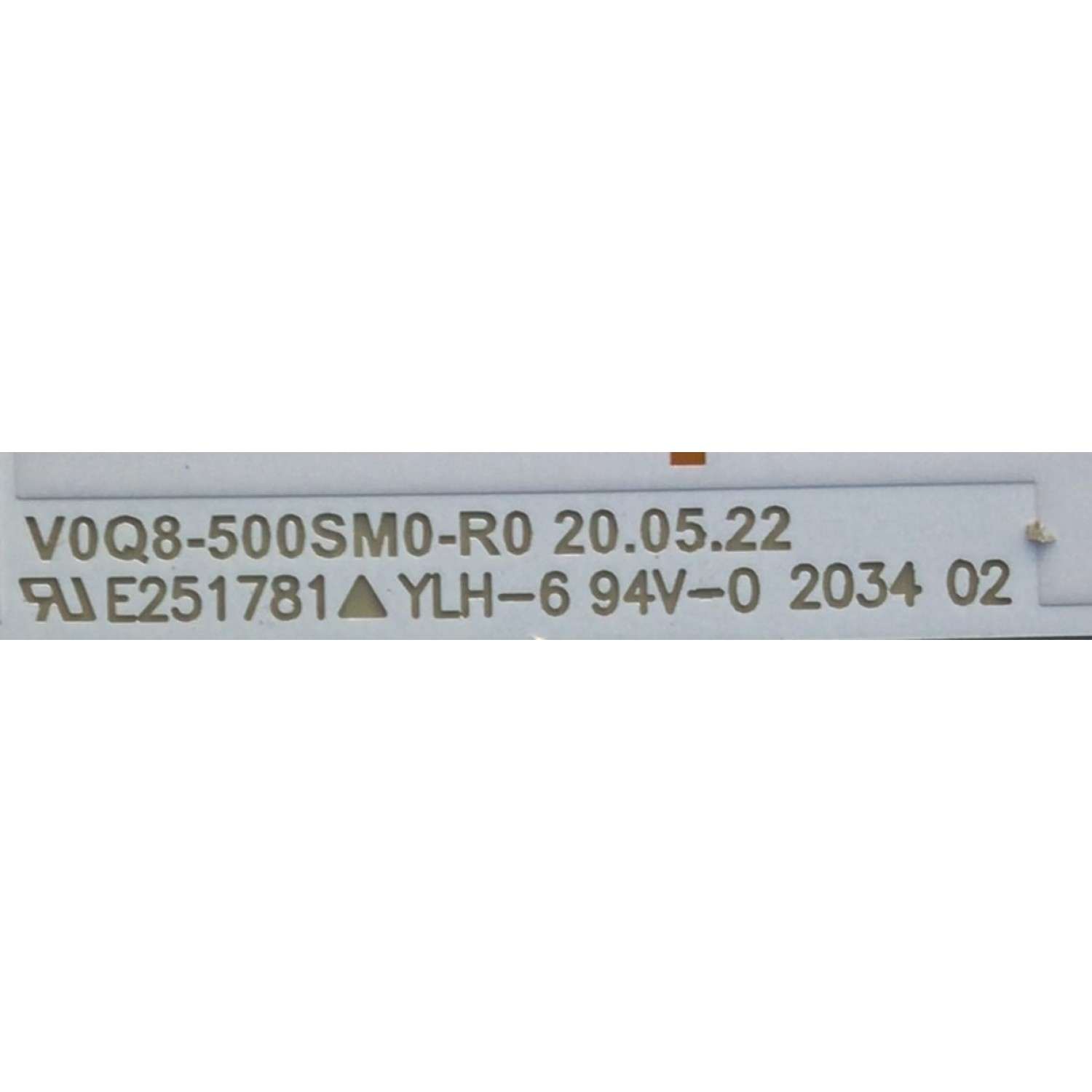 KIT DE LED'S PARA TV SAMSUNG ((INCOMPLETO SOLO 16  PIEZAS)) / NUMERO DE PARTE BN96-51978A / 51978A / V0Q8-500SMO-R0 / PANEL CY-TT050HMAV1H / MODELO QN50Q80TAFXZA / NOTA IMPORTANTE:KIT CONSTA DE 20 PIEZAS EN TOTAL - Imagen 2